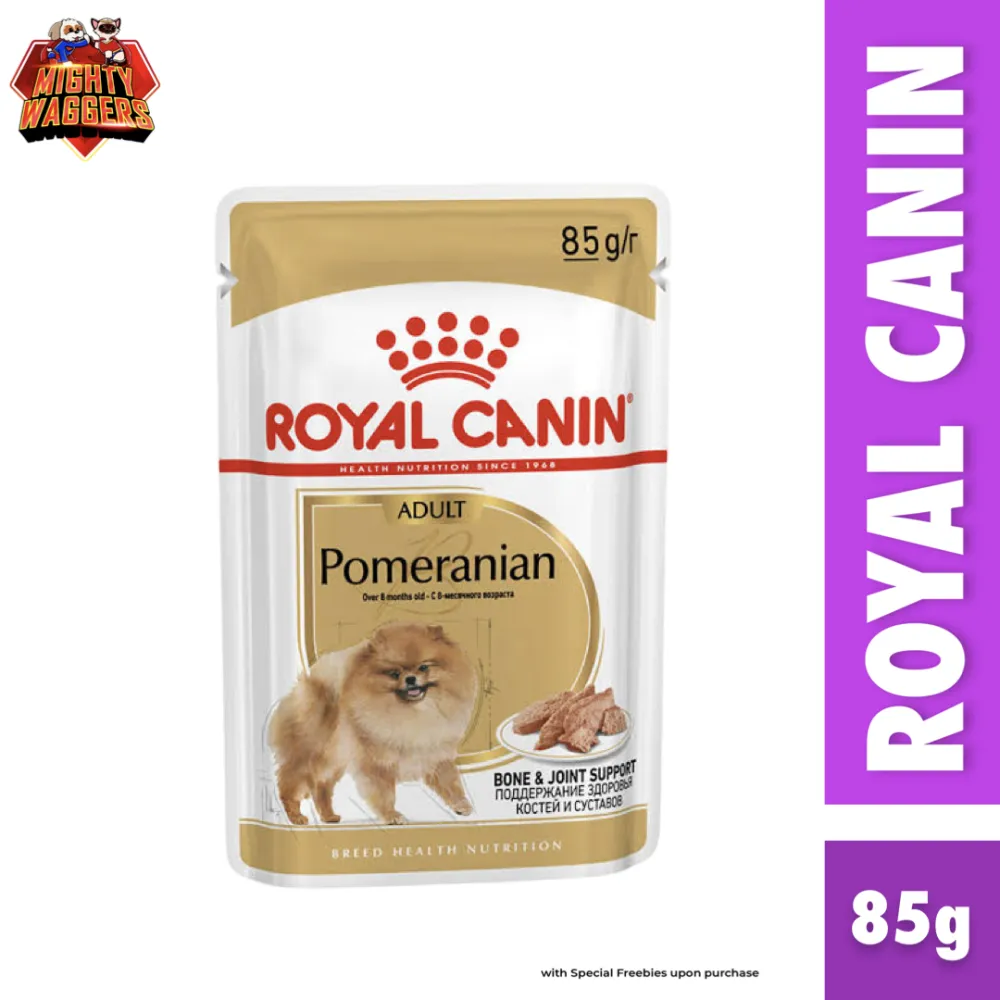 Royal Canin Pomeranian Adult Wet Dog Food 85g pouc