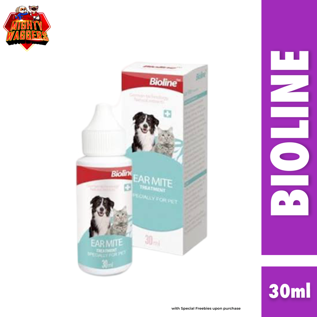 Bioline Ear Mite Treatment (30ml) - Specially for Pets