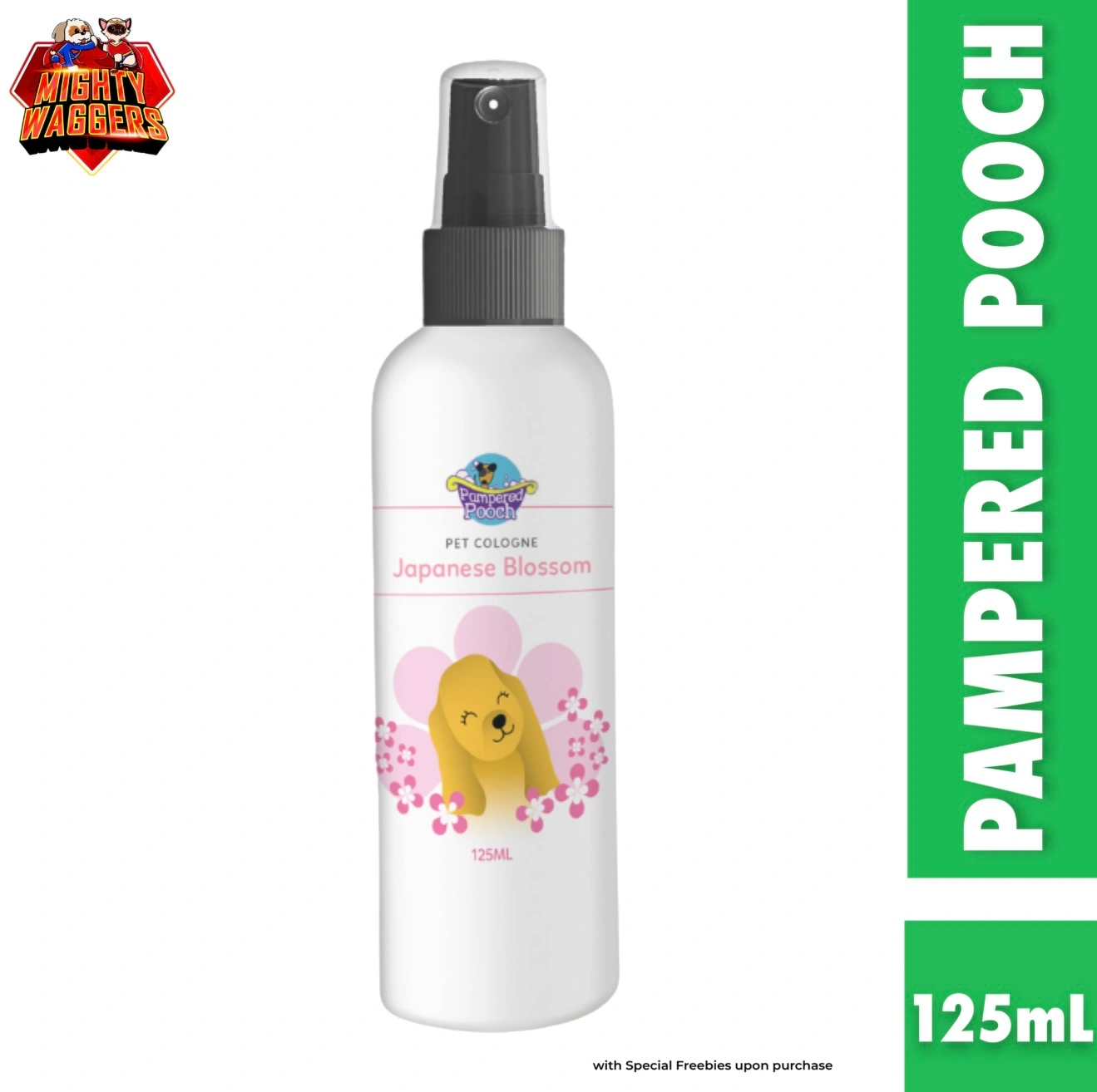 Pampered Pooch Pet Cologne - Japanese Blossom (125ml)