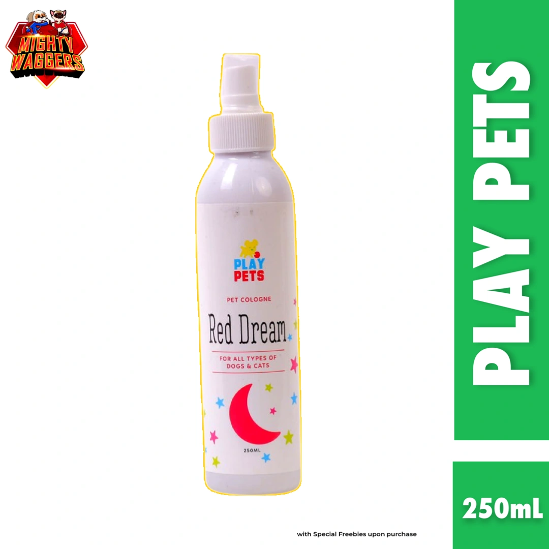PlayPets Pet Cologne - Red Dream (250ml) for Dogs and Cats